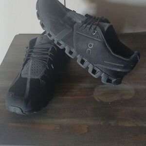 On Running Black Athletic Shoes